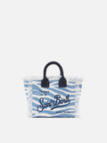 MC2 Saint Barth Vanity mini bag — Blue zebra