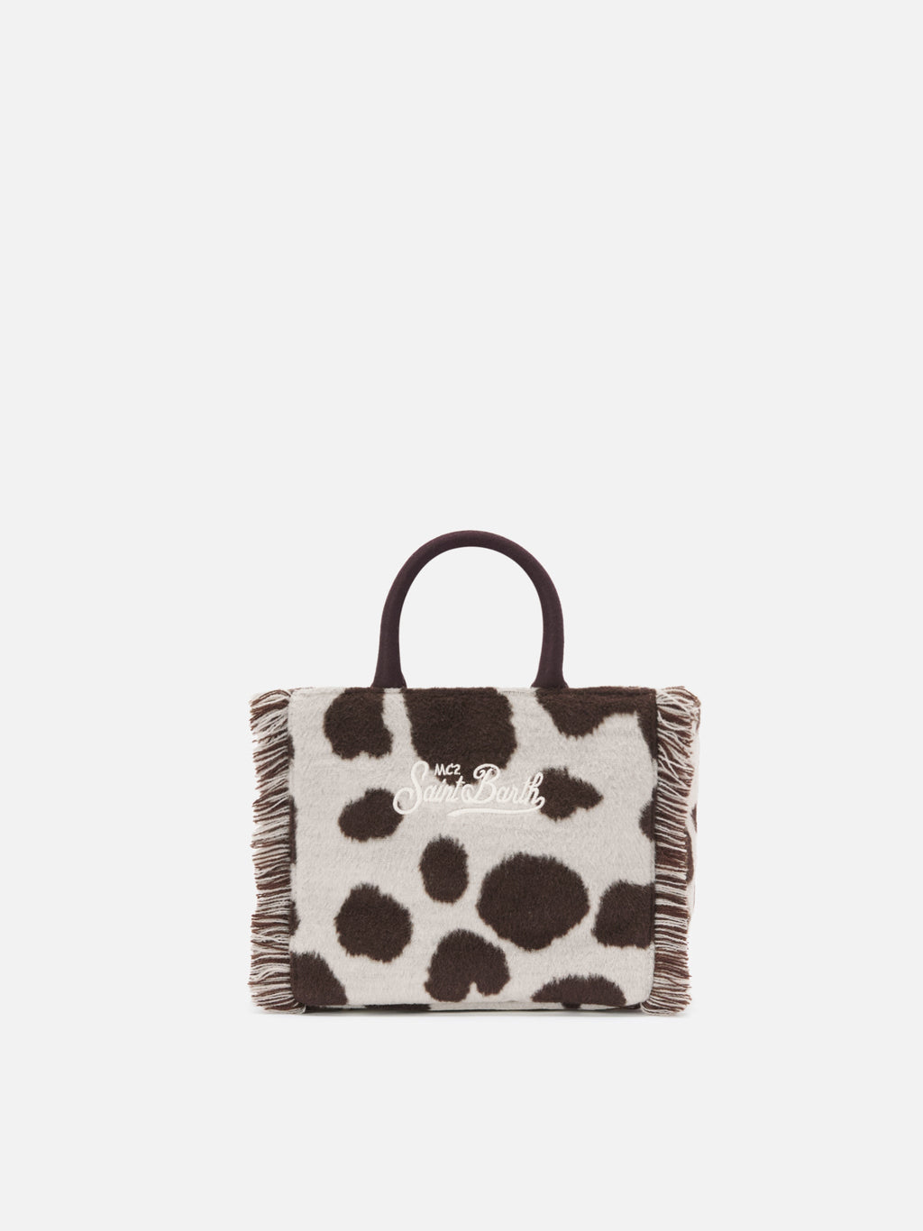 MC2 Saint Barth Felt Vanity mini bag — Cow print — view 4