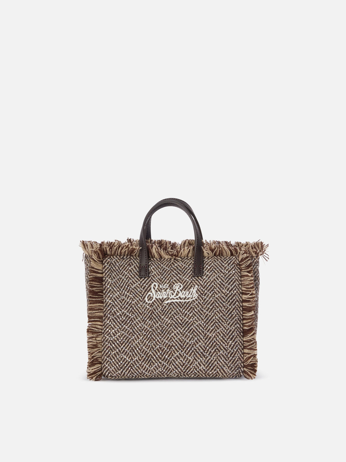 Mini borsa Vanity in misto lana MC2 Saint Barth — Spigato strass — vista 4