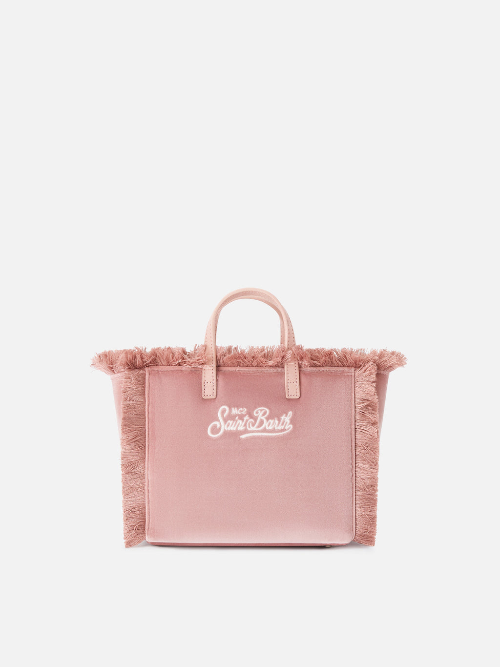 MC2 Saint Barth velvet Vanity mini bag — Pink — view 4