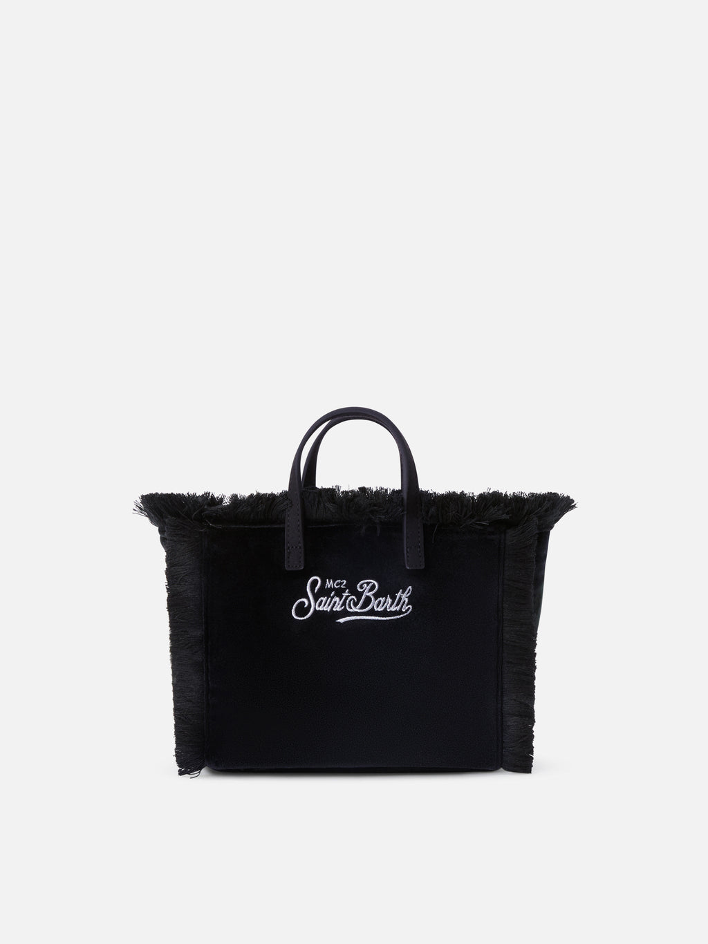MC2 Saint Barth velvet Vanity mini bag — Black — view 4