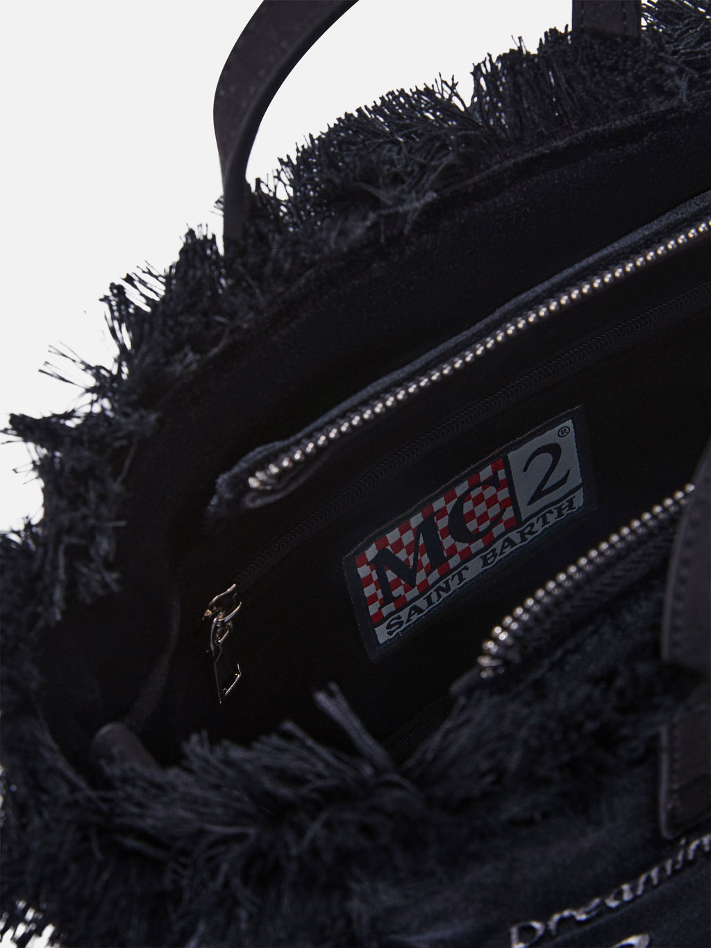 MC2 Saint Barth velvet Vanity mini bag — Black — view 5