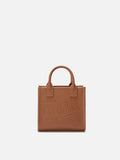 Vanity Bag Mini in pelle MC2 Saint Barth — Cammello