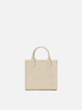 Mini sac Vanity en cuir grainé MC2 Saint Barth — Ivoire