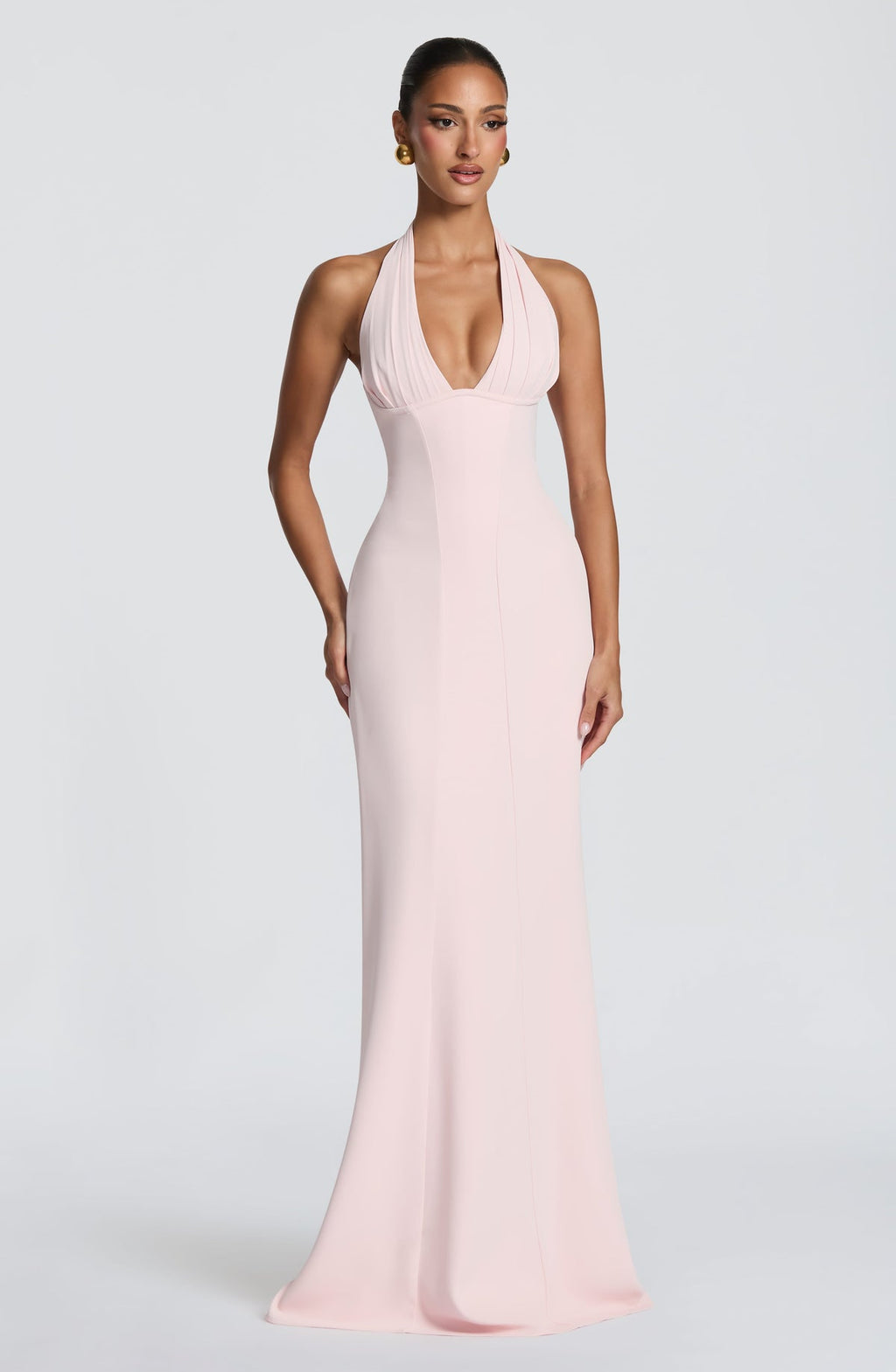 Robe longue Adora — Blush — vue 5