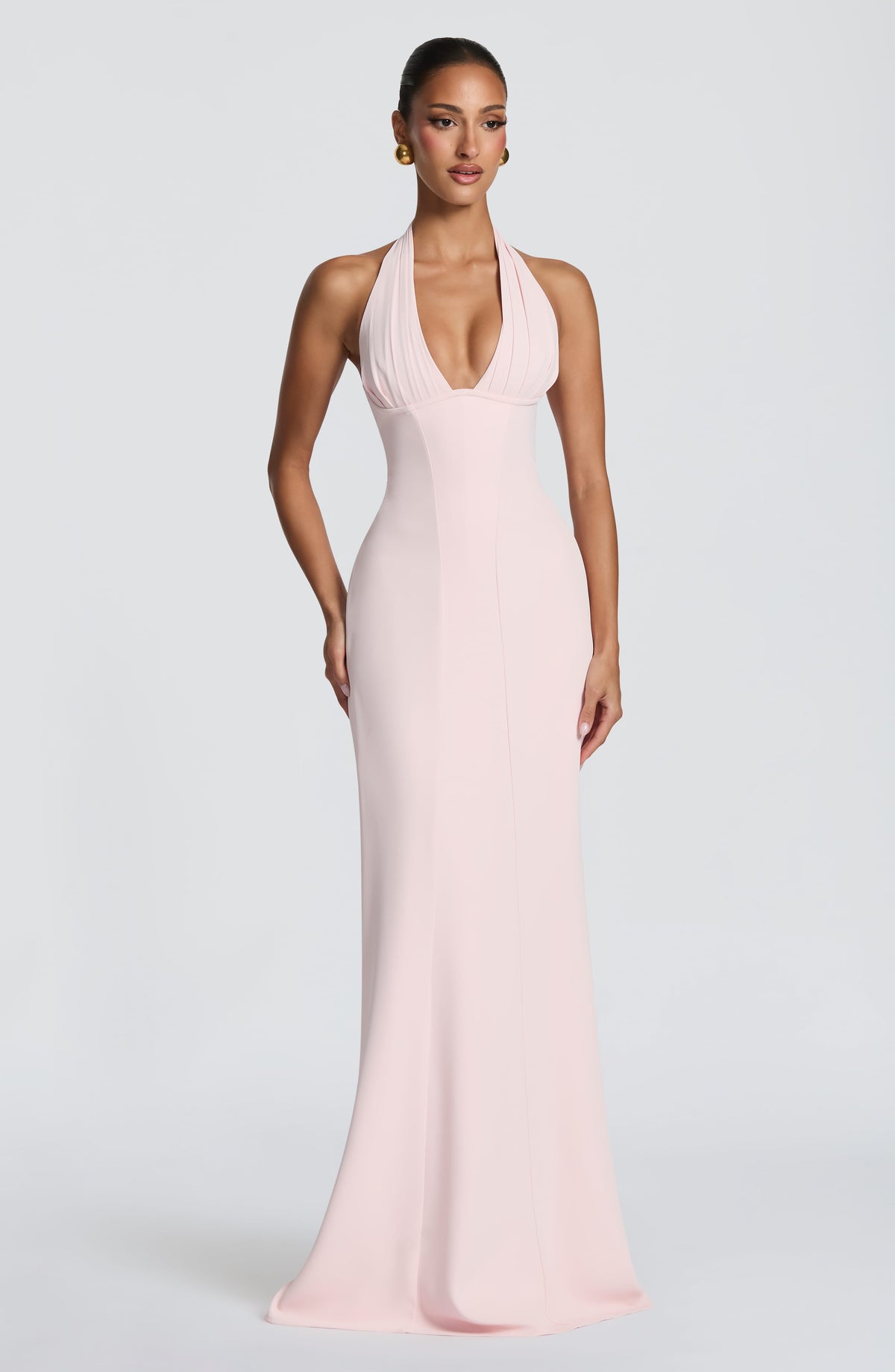 Robe longue Adora — Blush — vue 5