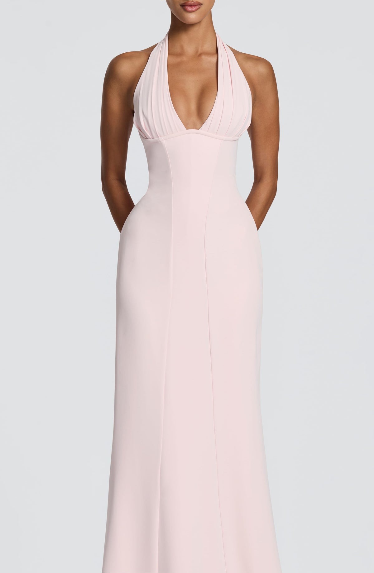 Robe longue Adora — Blush — vue 4