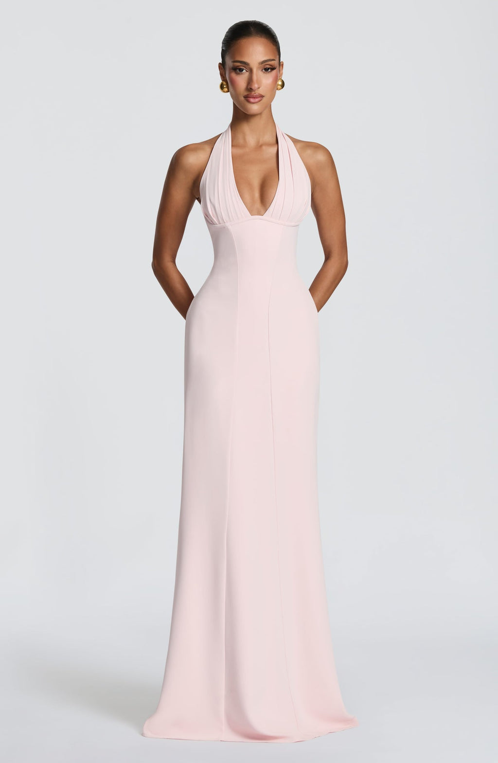 Robe longue Adora — Blush