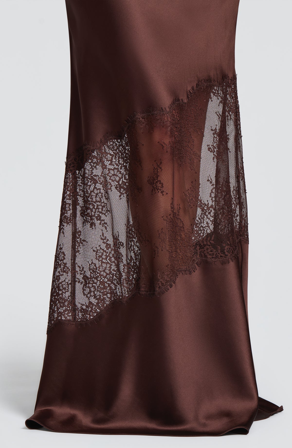 Robe longue Agnetha — Prune — vue 5
