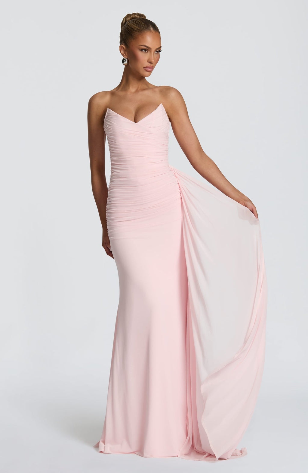 Robe longue Ashika — Blush — vue 4