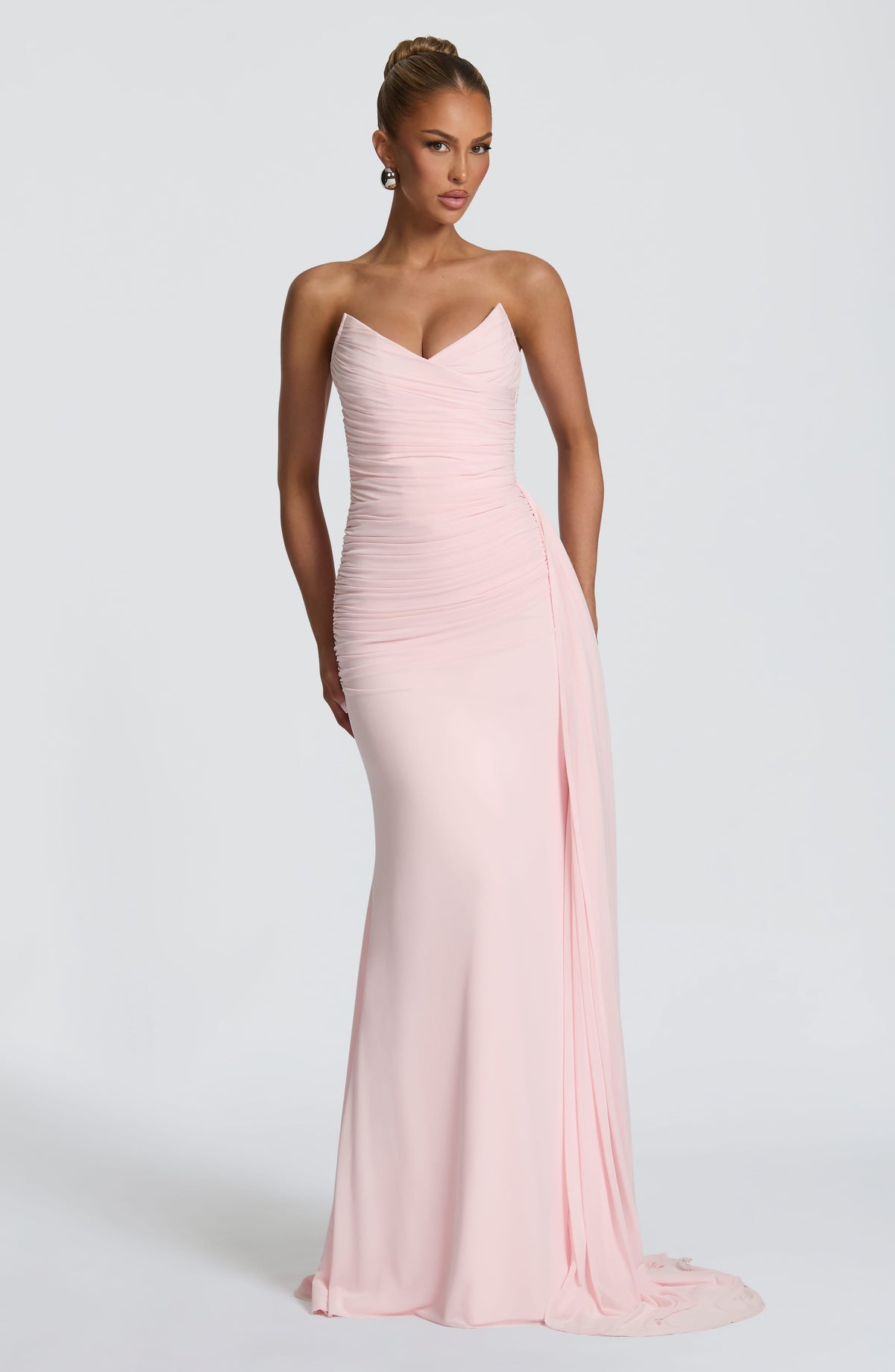 Robe longue Ashika — Blush — vue 5