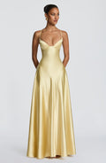 Robe longue Asterin — Citron