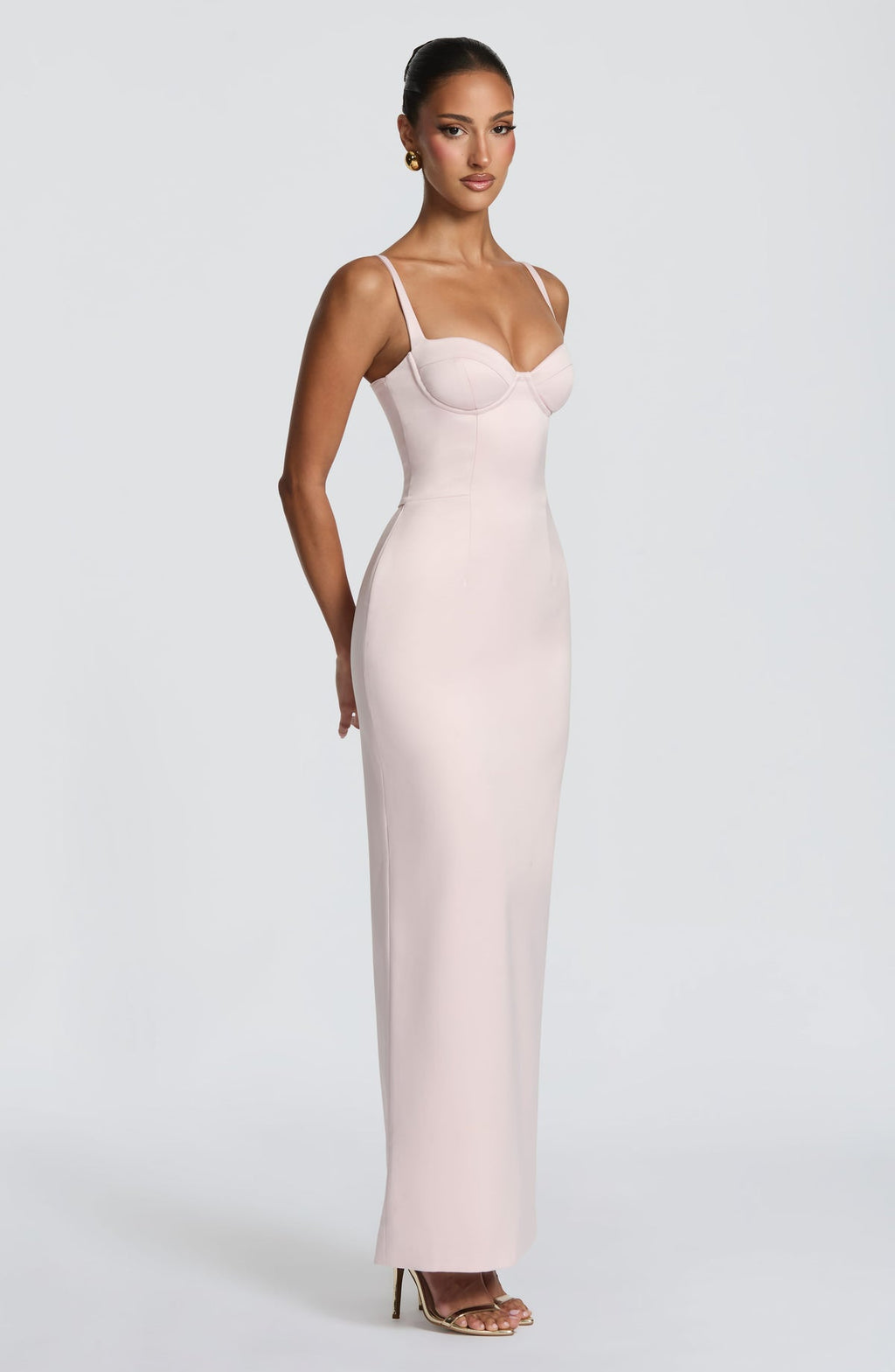 Robe longue Bennett — Blush — vue 3
