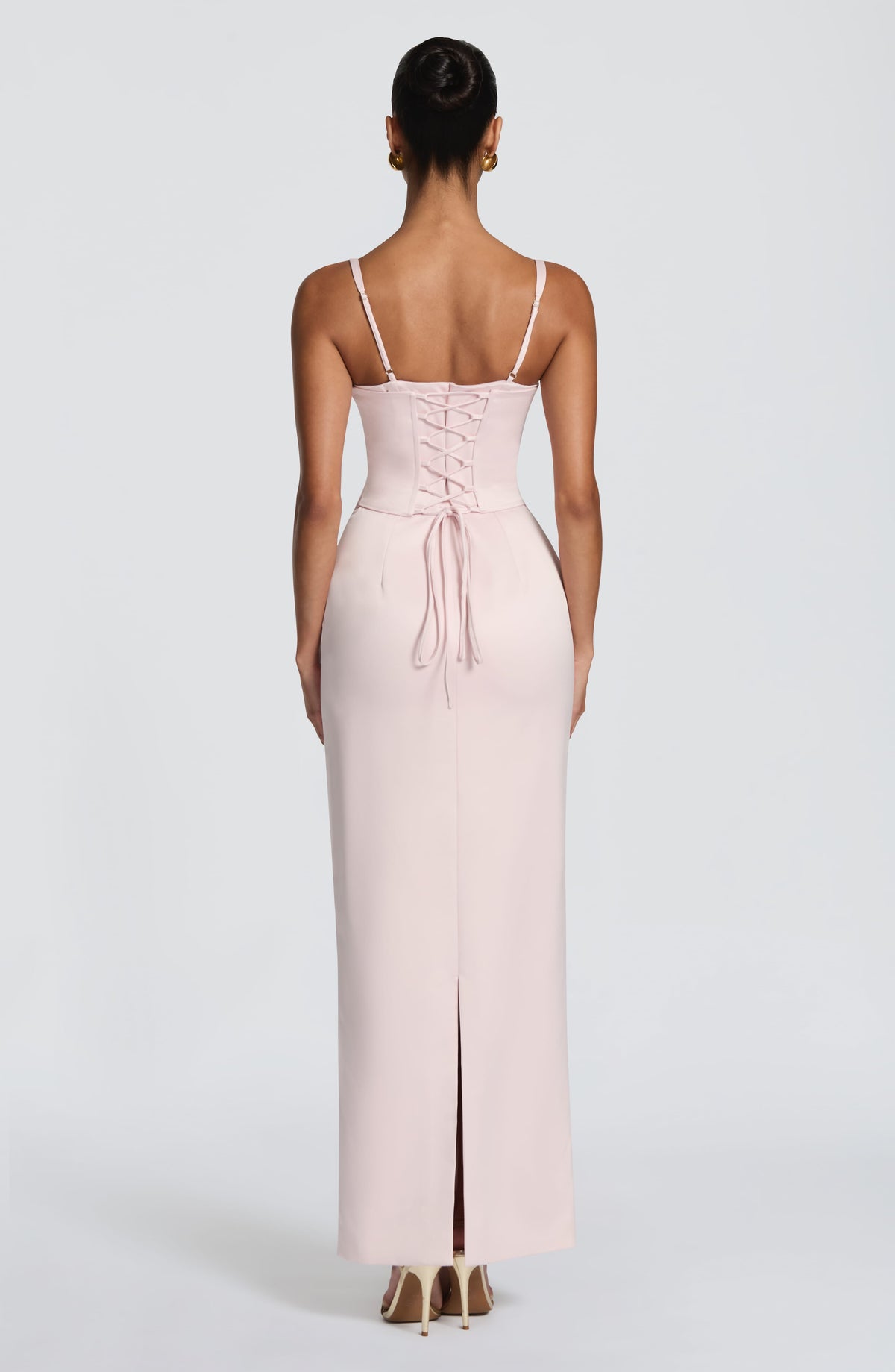 Robe longue Bennett — Blush — vue 2
