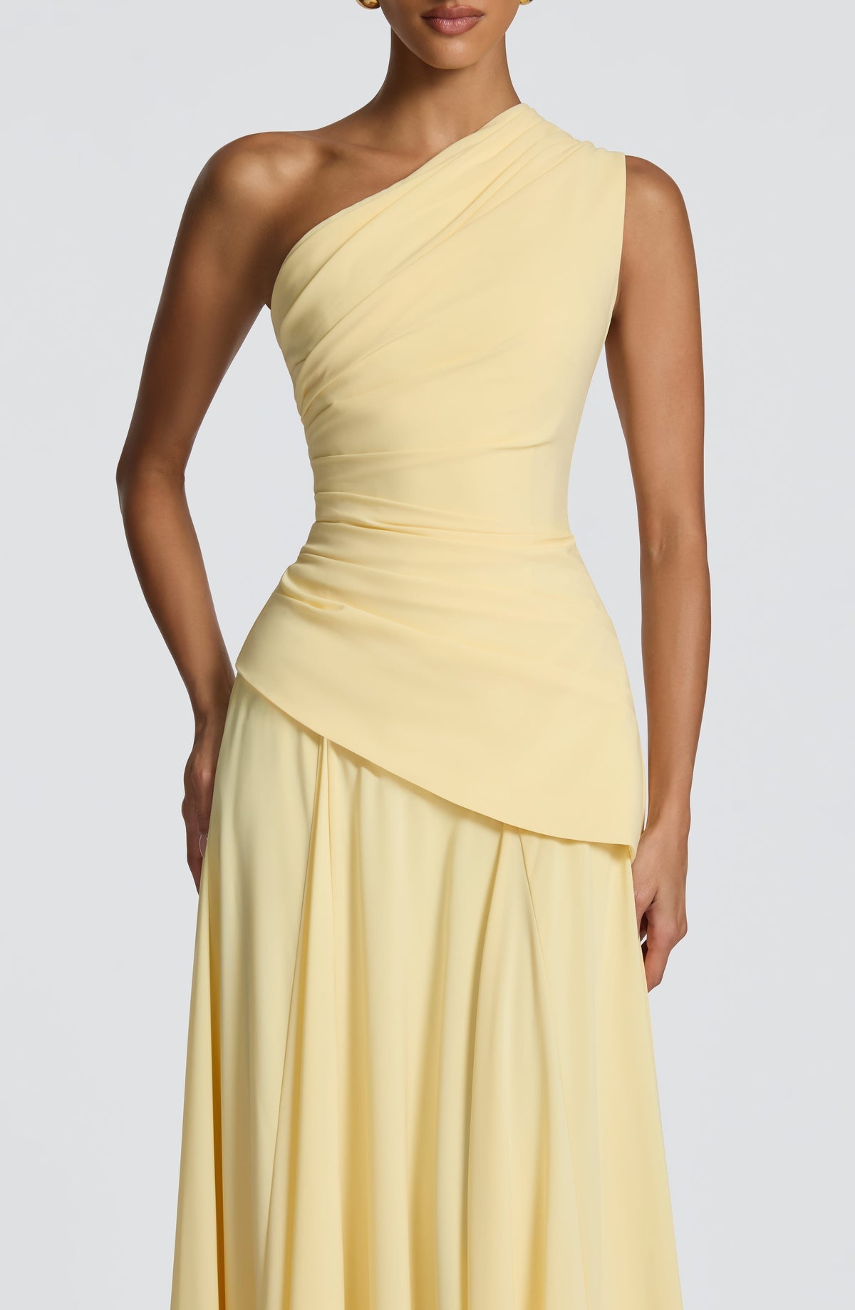 Robe longue Bianca — Citron — vue 5