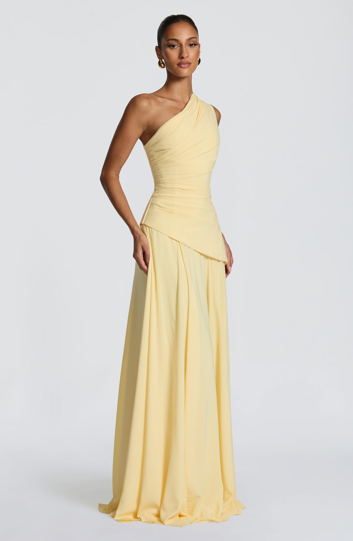 Robe longue Bianca — Citron — vue 4