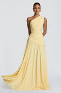 Robe longue Bianca — Citron
