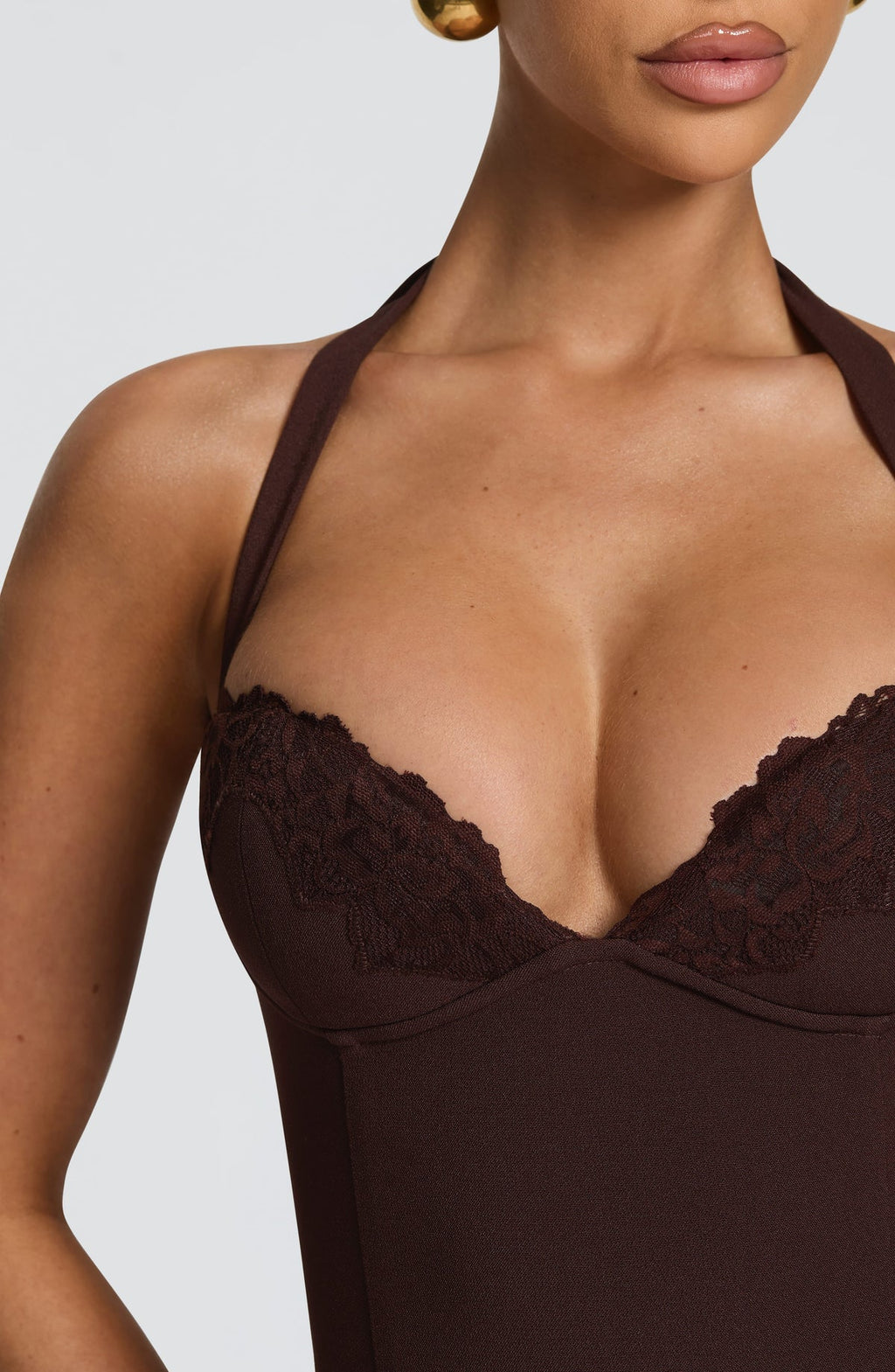 Robe midi Cassia — Prune — vue 4