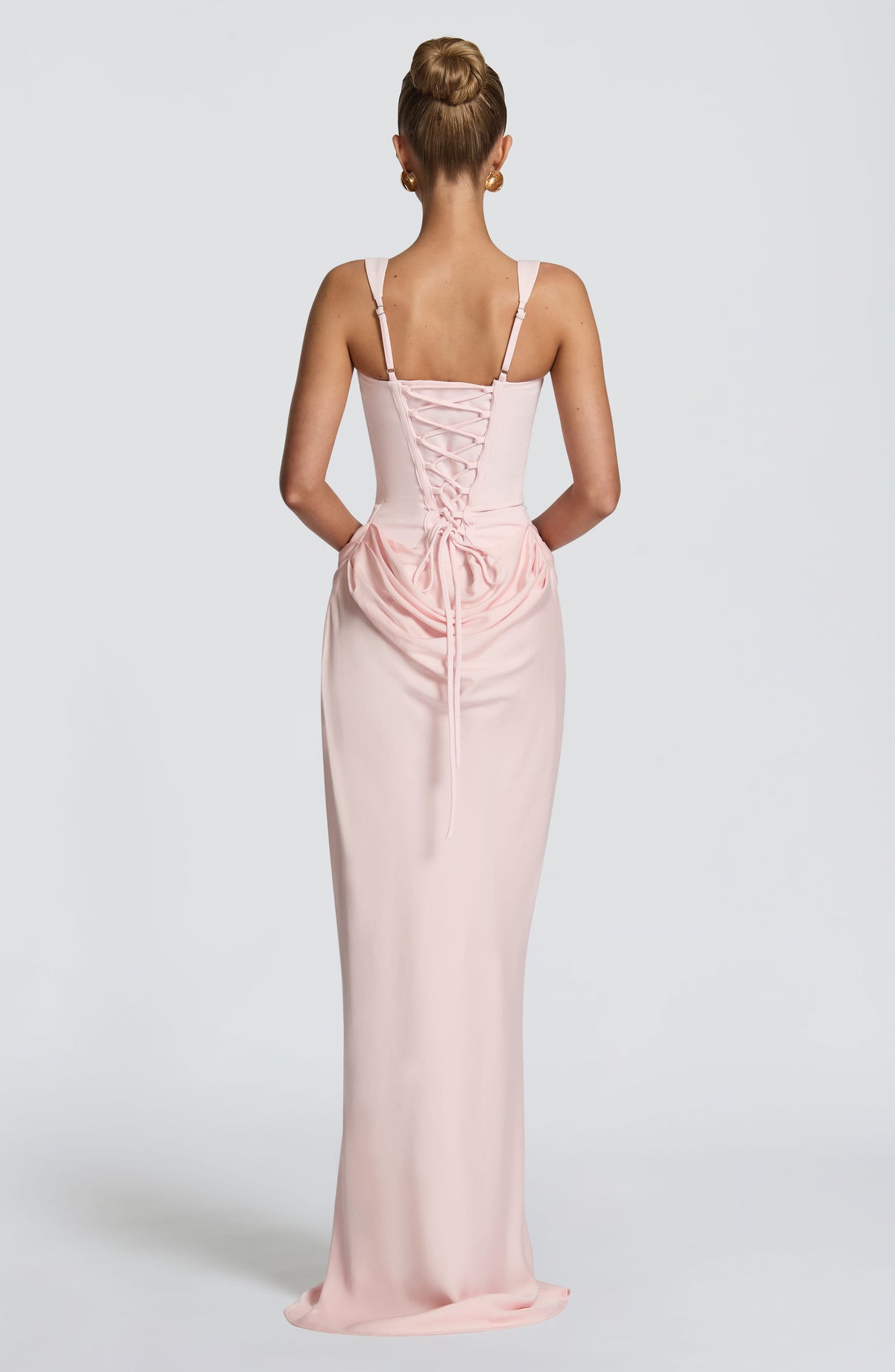Robe longue Cornelia — Blush — vue 2