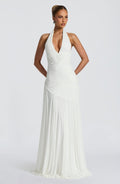 Robe longue Cova — Ivoire