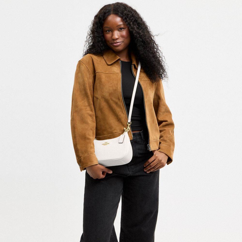 Coach Teri Shoulder Bag – Gold/Chalk