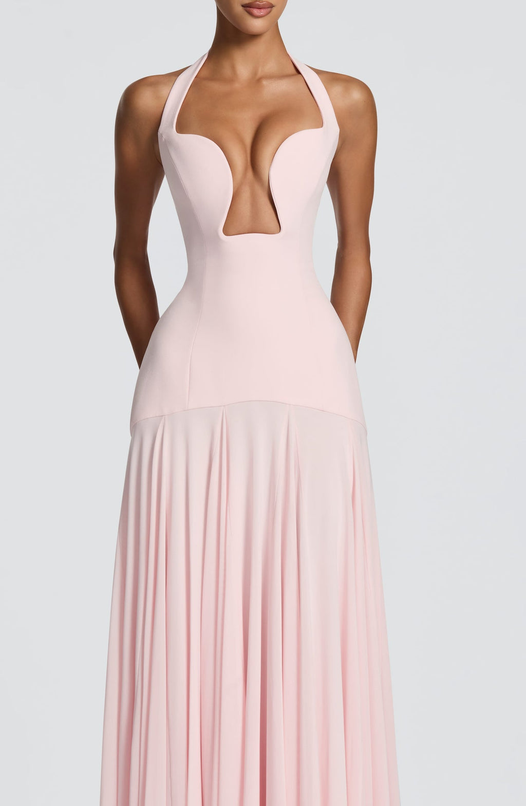Robe longue Cyrene — Blush — vue 4