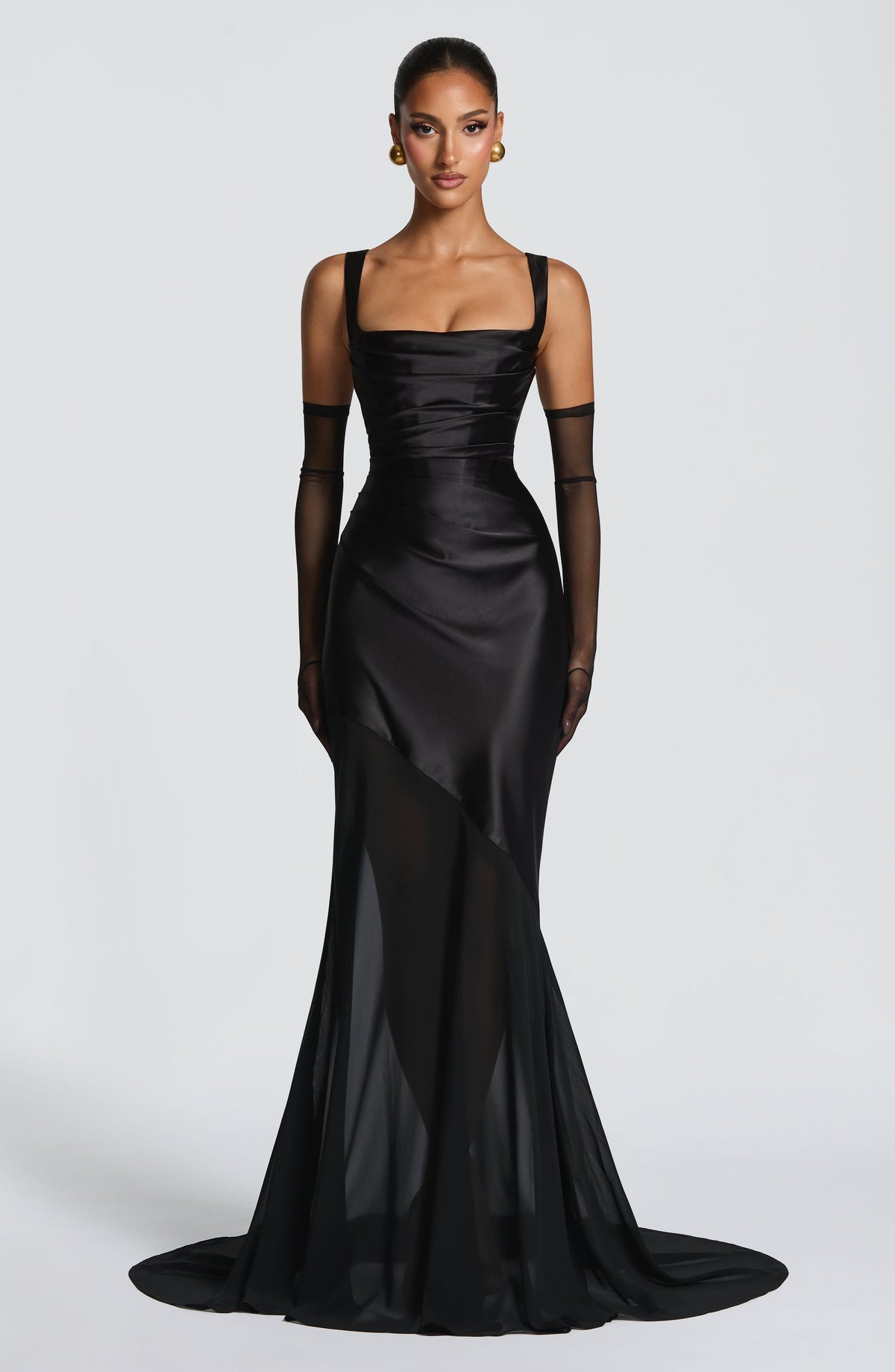 Robe de soirée Eliza — Noir — vue 2