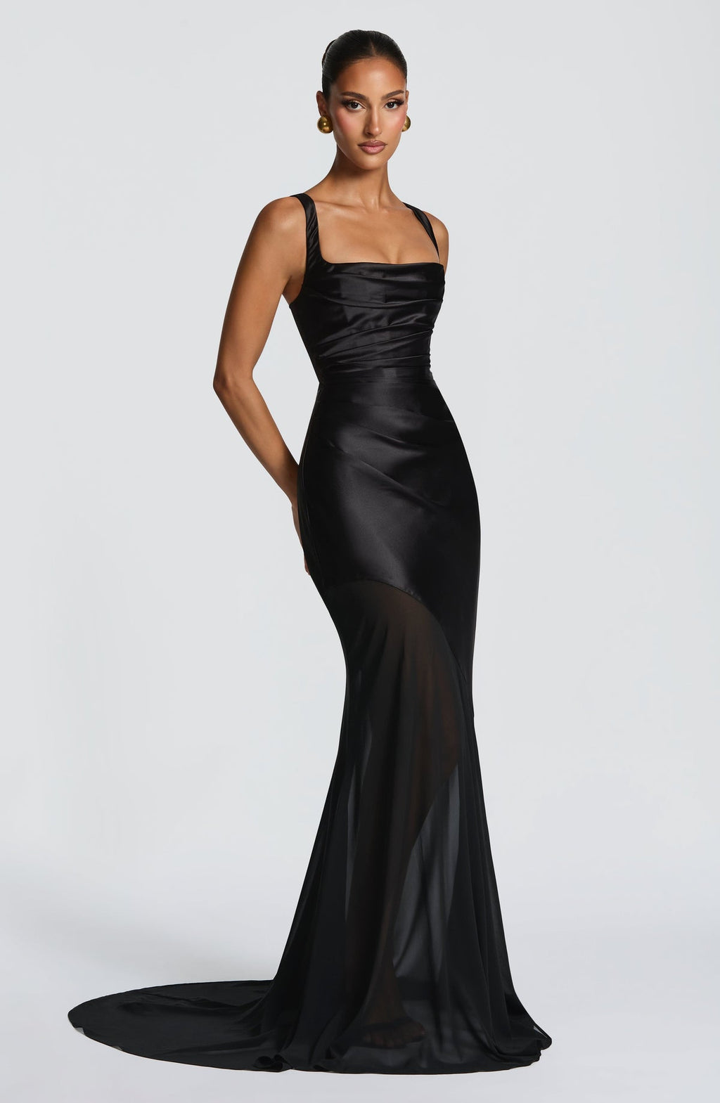 Robe de soirée Eliza — Noir — vue 5