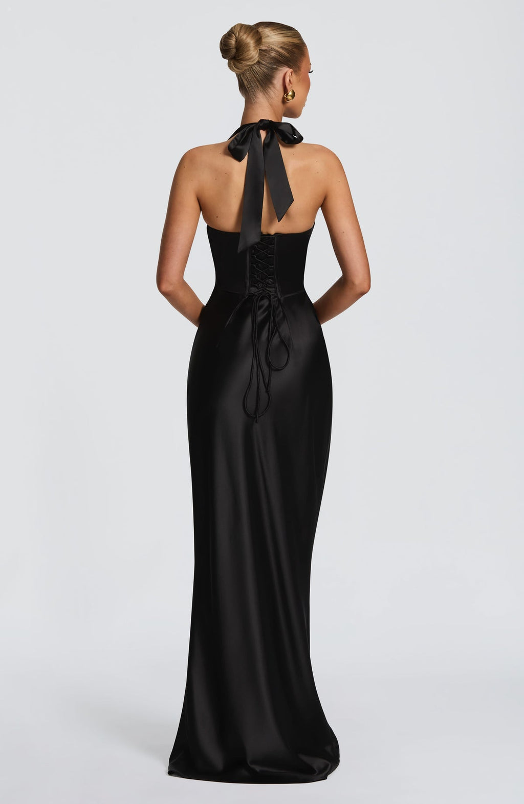 Robe longue Elowen — Noir — vue 2