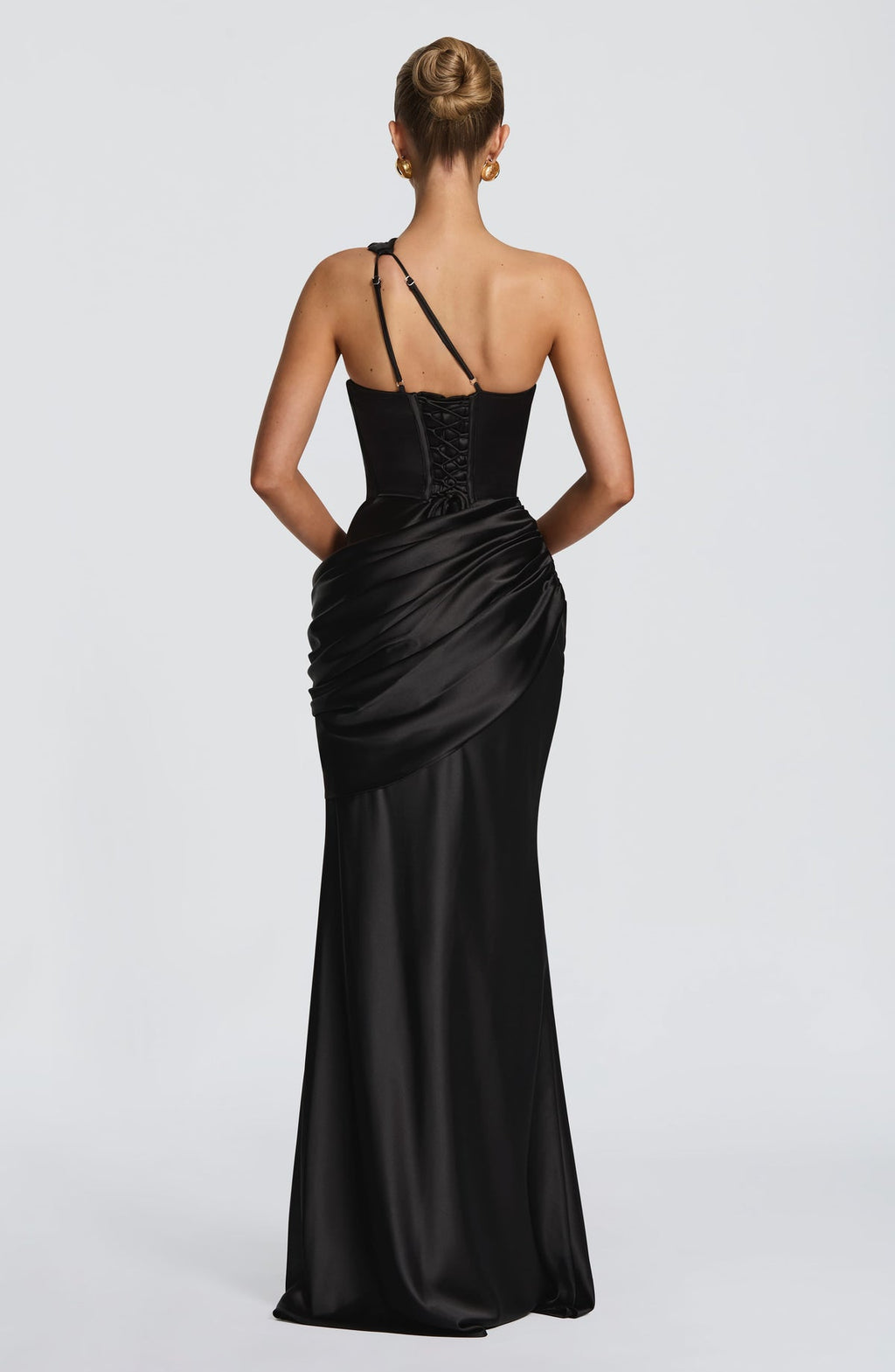 Robe longue Emina — Noir — vue 2