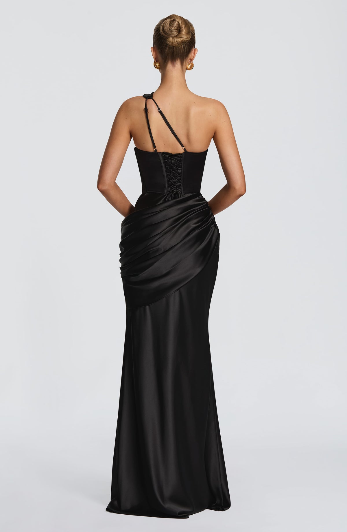 Robe longue Emina — Noir — vue 2