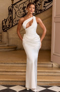 Robe longue Emina — Ivoire