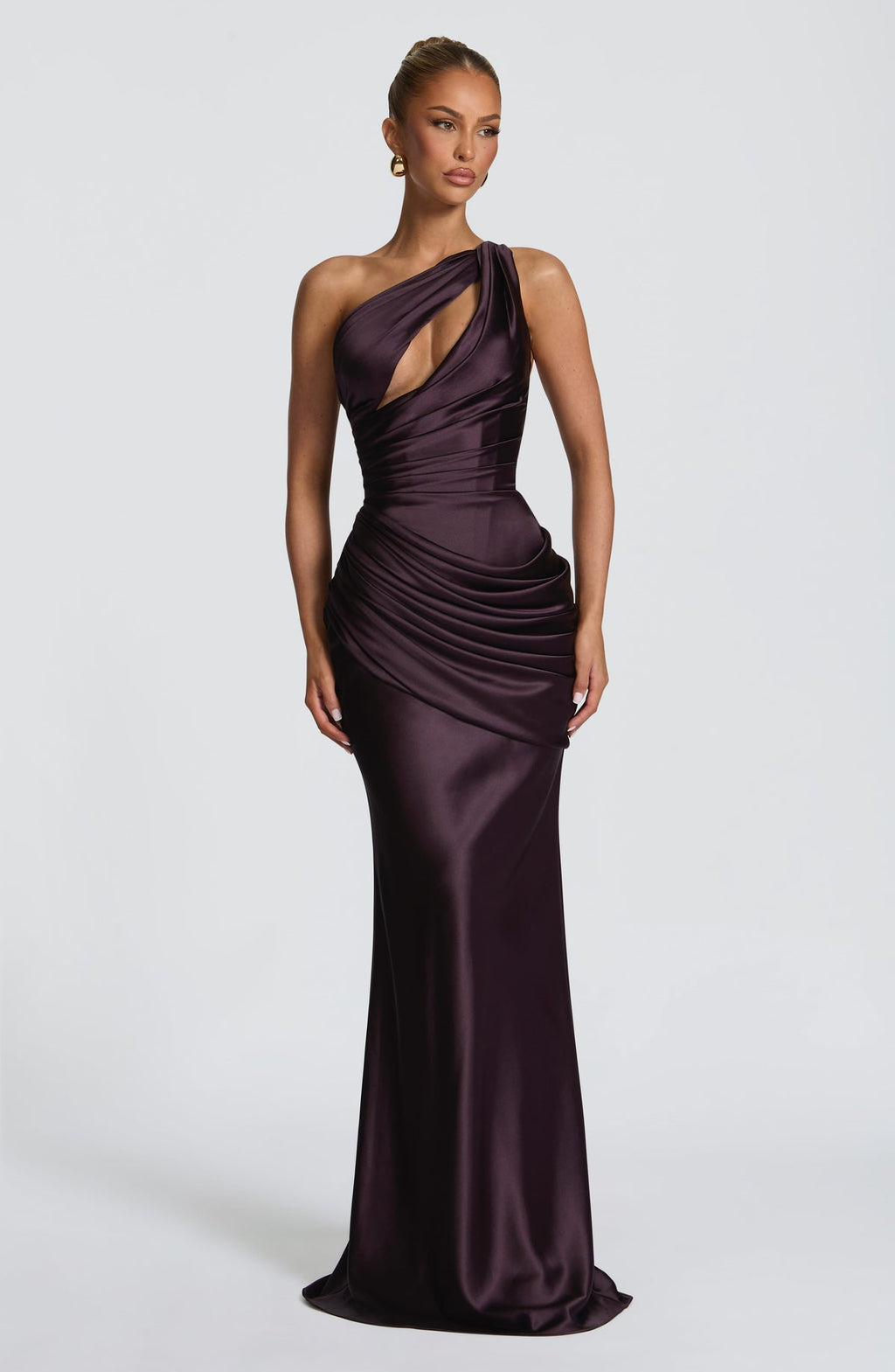 Robe longue Emina — Plum — vue 5