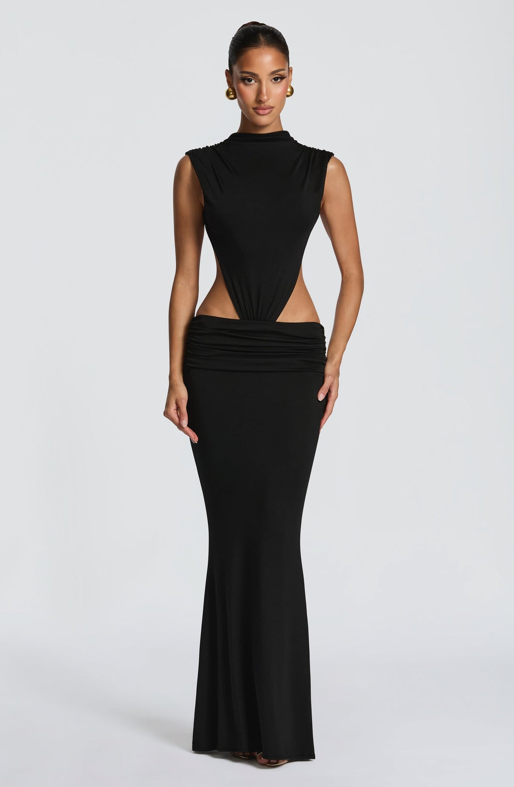 Robe longue Fenella — Noir — vue 3