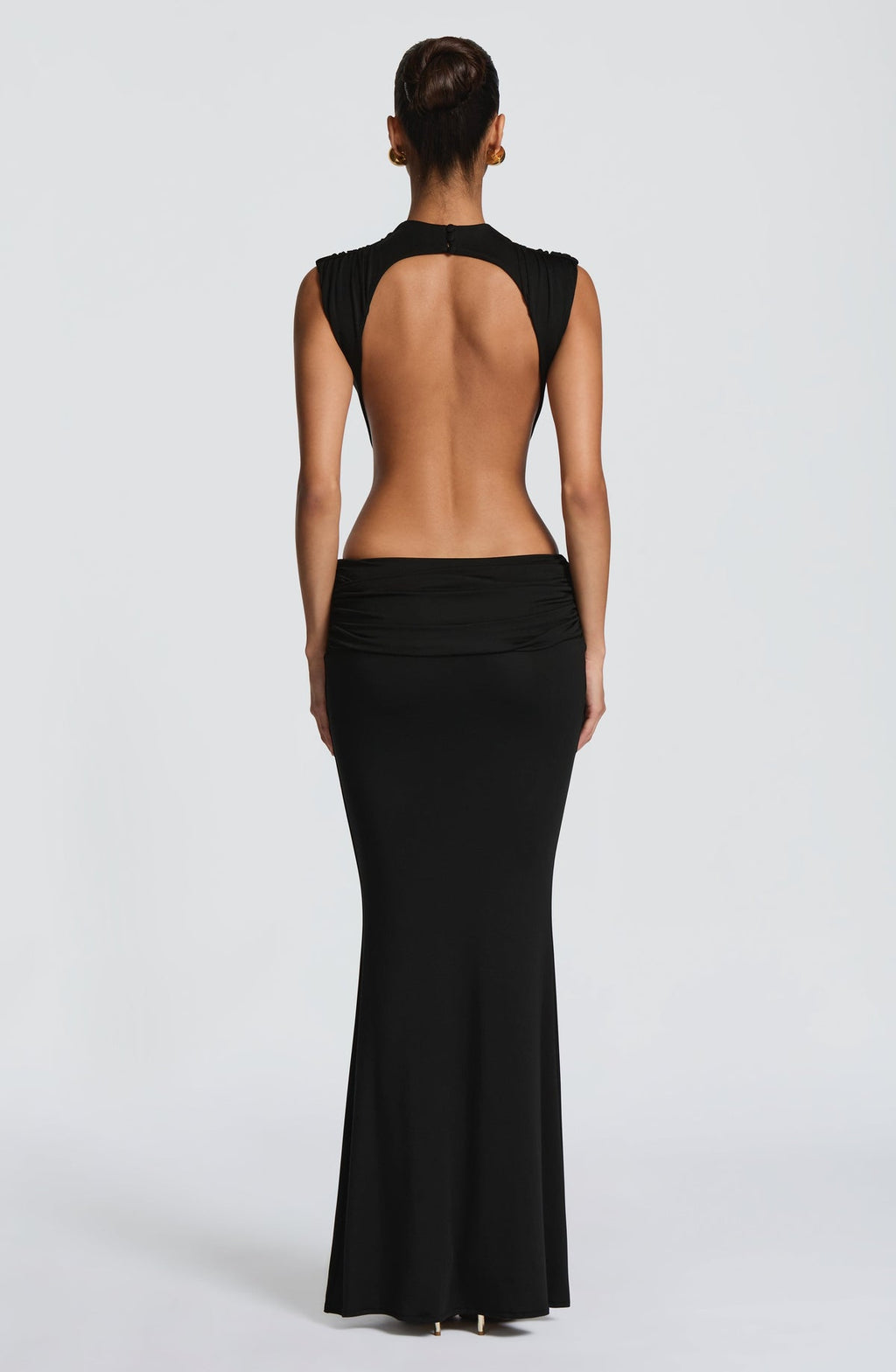 Robe longue Fenella — Noir — vue 4