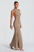 Robe longue Fiora — Stone
