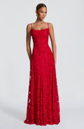 Robe longue Francis — Rouge