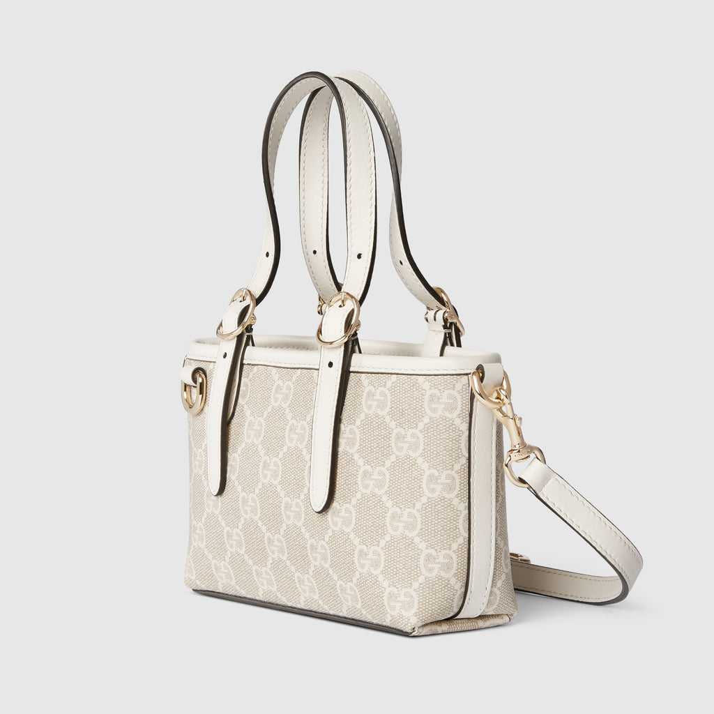Gucci GG Emblem Mini Bag – Ivory