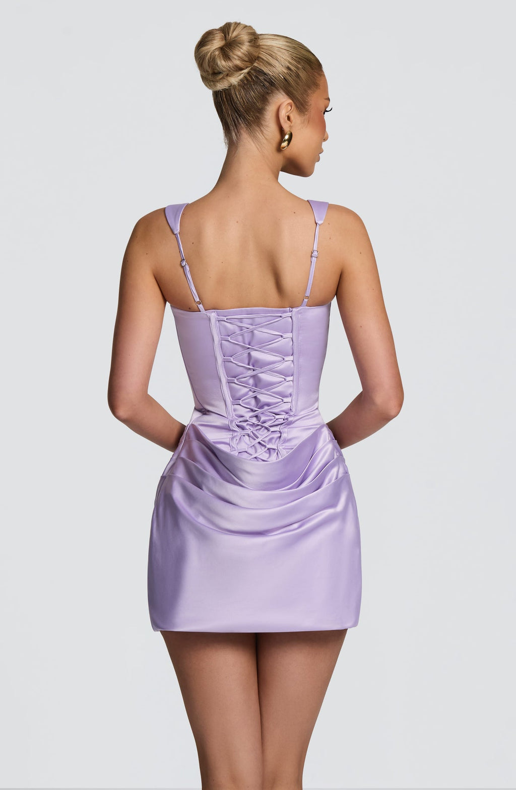 Robe courte Imogen — Lilac — vue 2