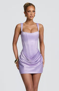Robe courte Imogen — Lilac