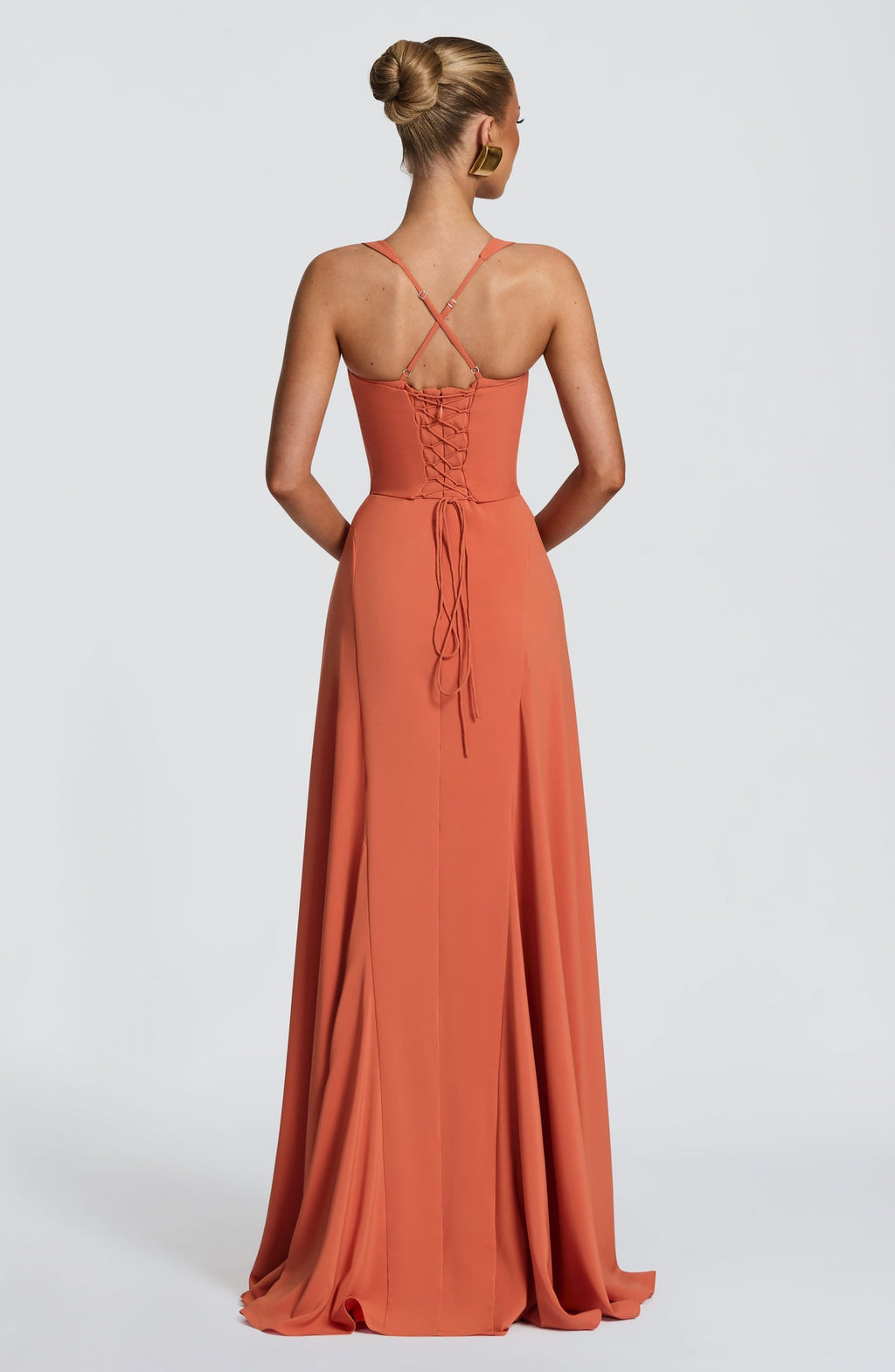 Robe longue Irie — Burnt Orange — vue 2