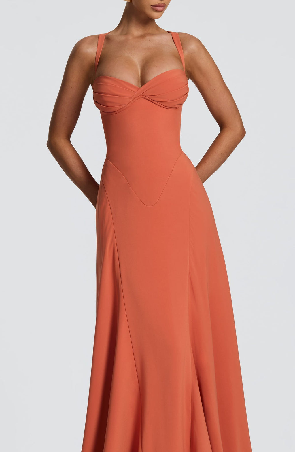 Robe longue Irie — Burnt Orange — vue 5