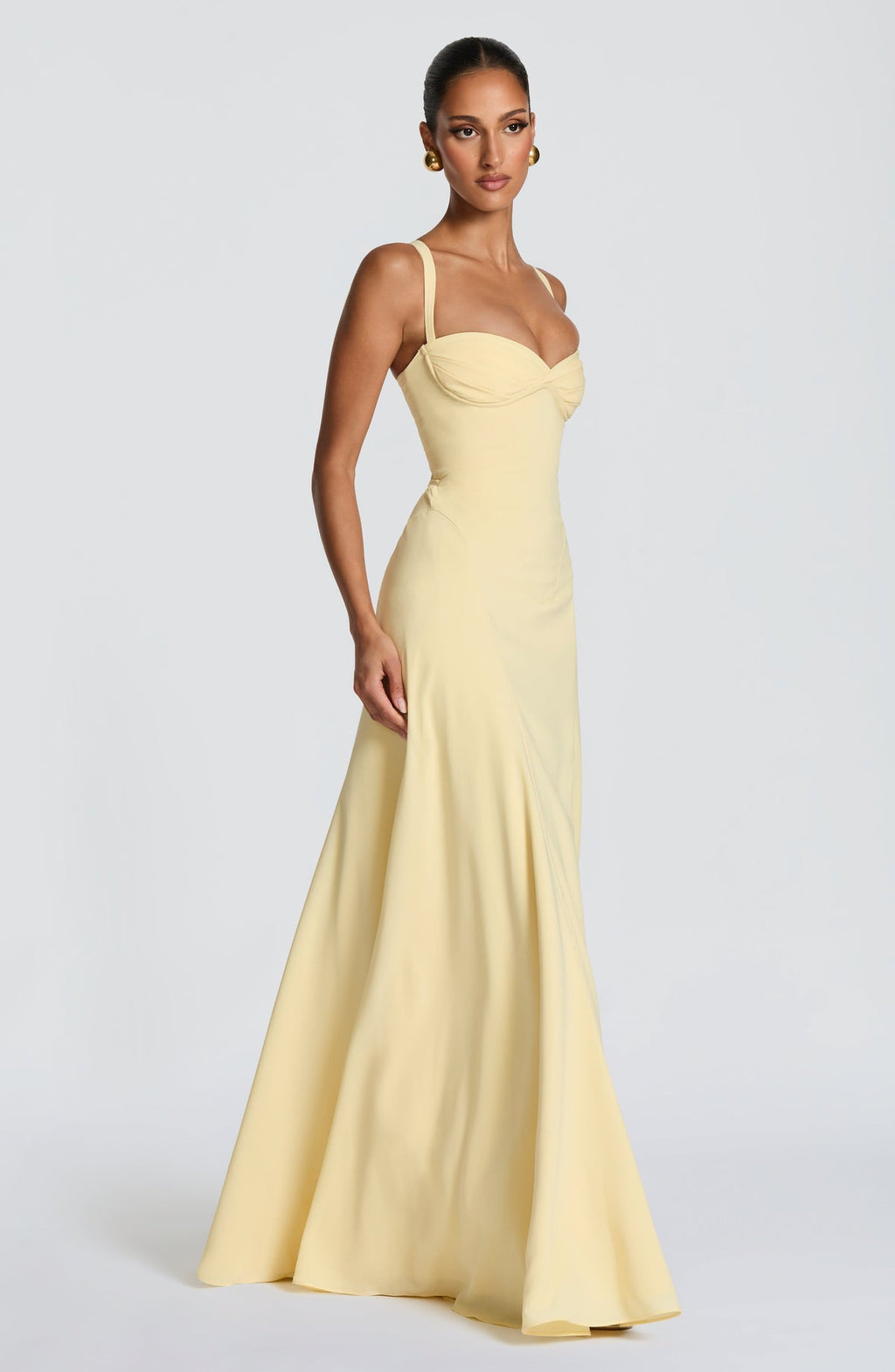 Robe longue Irie — Citron — vue 3