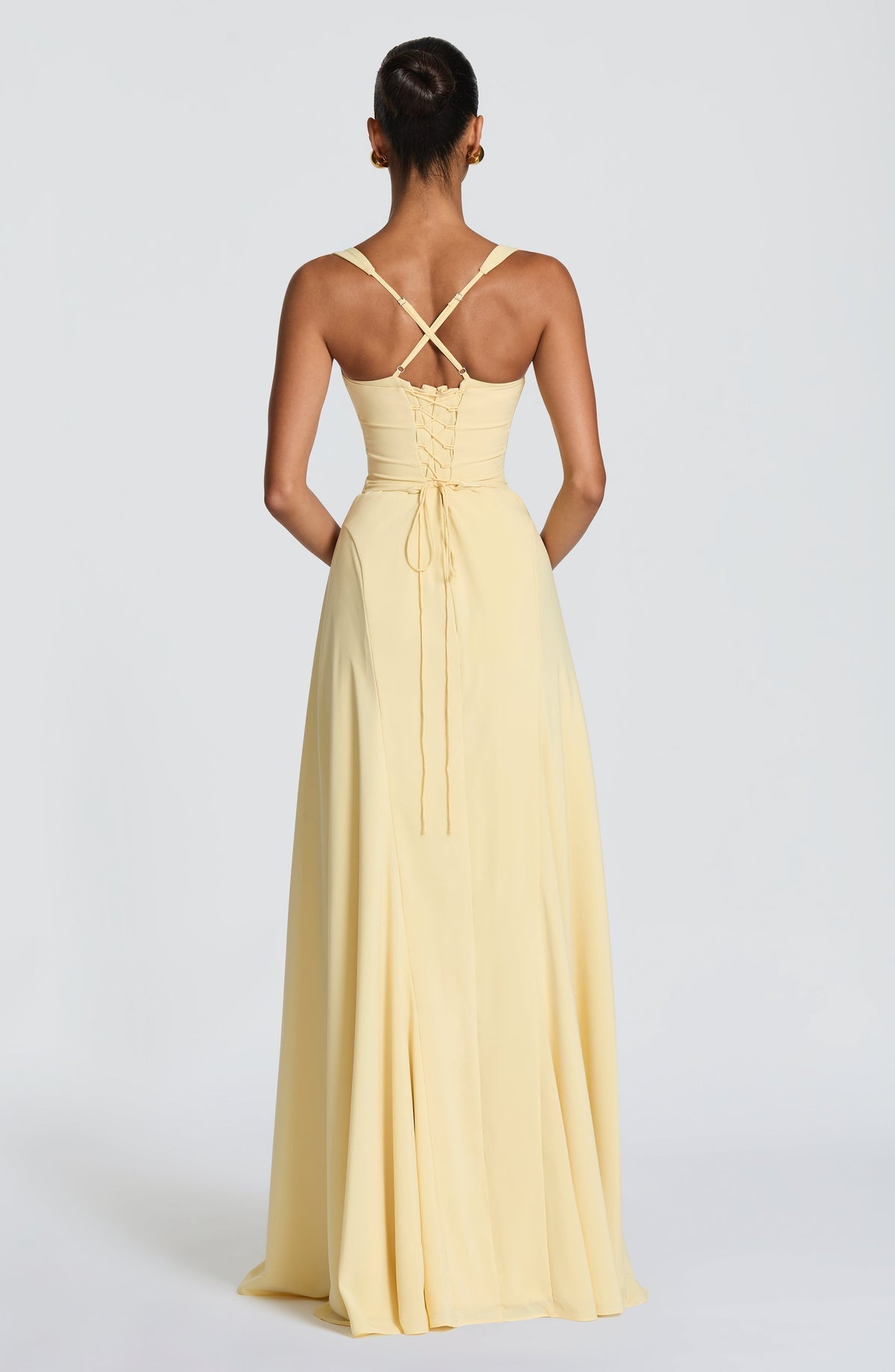 Robe longue Irie — Citron — vue 2