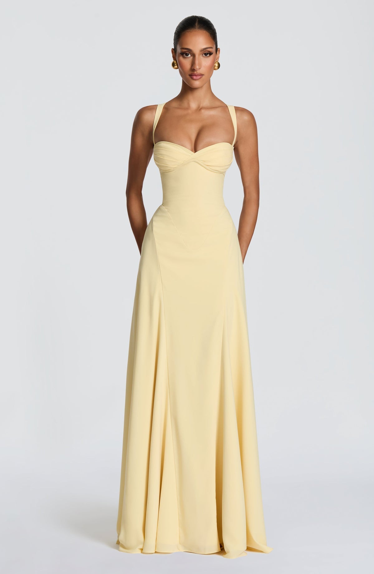 Robe longue Irie — Citron