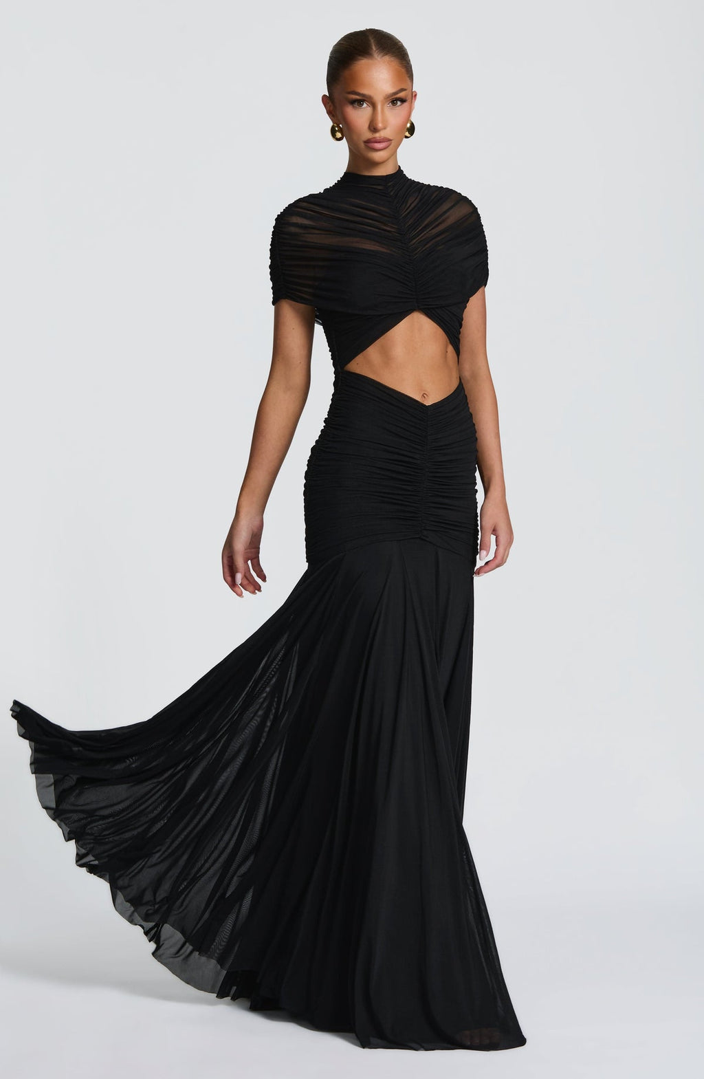 Robe longue Jaya — Noir