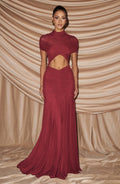 Robe longue Jaya — Bordeaux
