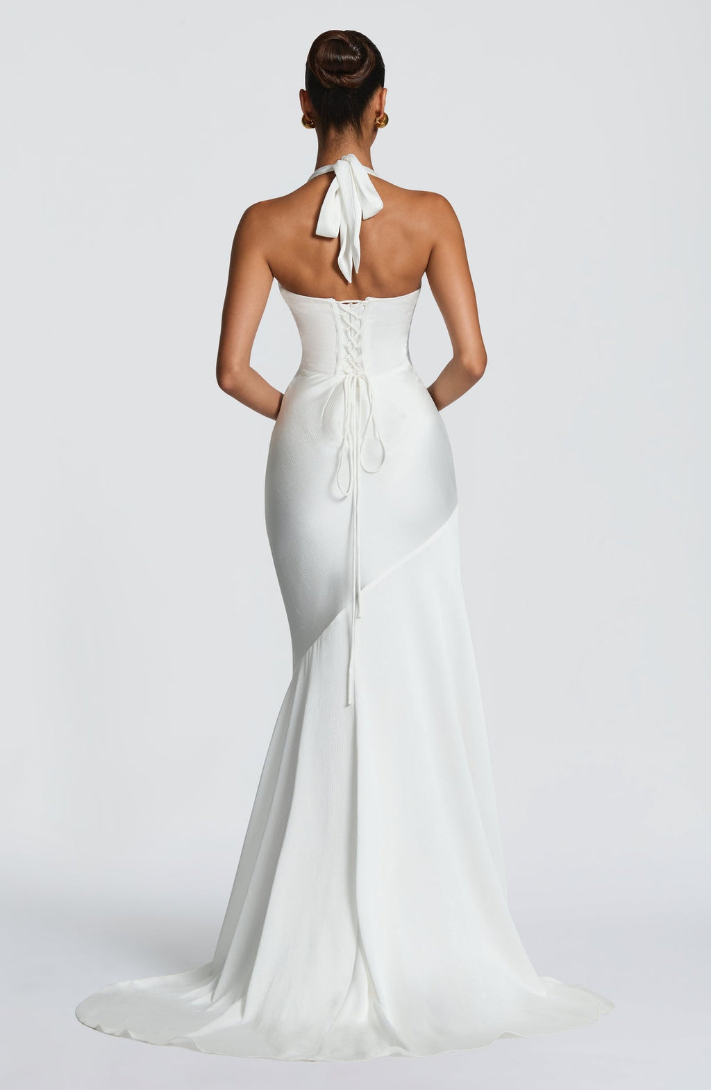 Robe de soirée Kirsten — Ivoire — vue 3