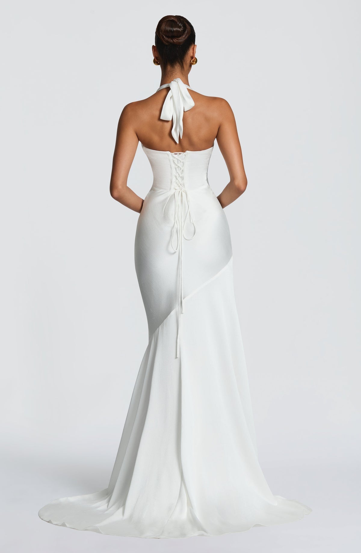 Robe de soirée Kirsten — Ivoire — vue 3
