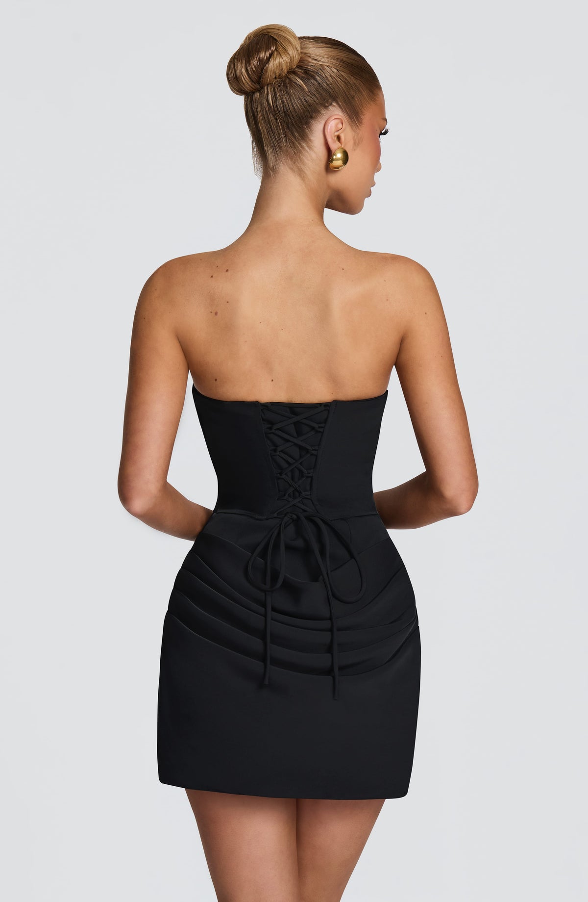 Robe courte Lauren — Noir — vue 2